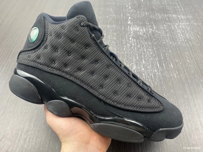 Black Jordan Retro Air Cat 414571-011 13 0719